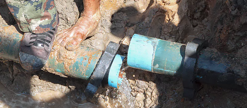 Underground Pipe Leak Repair in Grimsby, ON