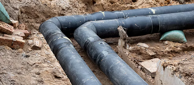 Residential Underground Pipe Replacement in Grimsby, Ontario