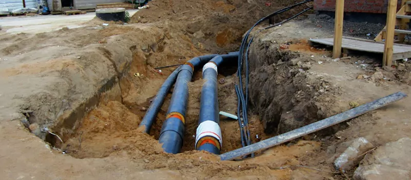 Main Water Line Installation in Grimsby, Ontario