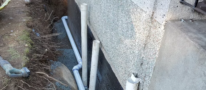 Installing Weeping Tile Systems in Grimsby, Ontario