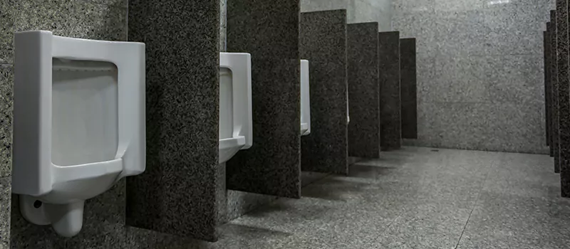 Urinal Divider Installation in Grimsby, ON